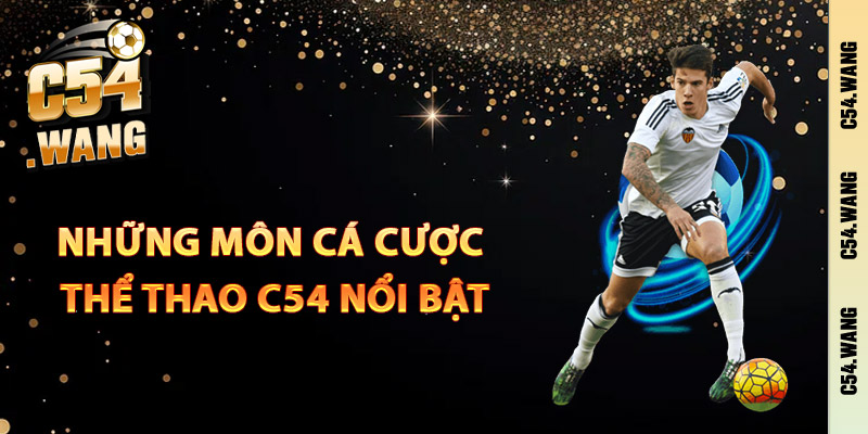Thể Thao C54 – Nơi Cá Cược Hồi Hộp Trong Từng Trận Đấu 2 Những môn cá cược thể thao C54 nổi bật
